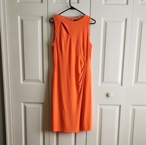 Lauren By Ralph Lauren, Melon Color, Form Fitting, Fully Lined, Size 12